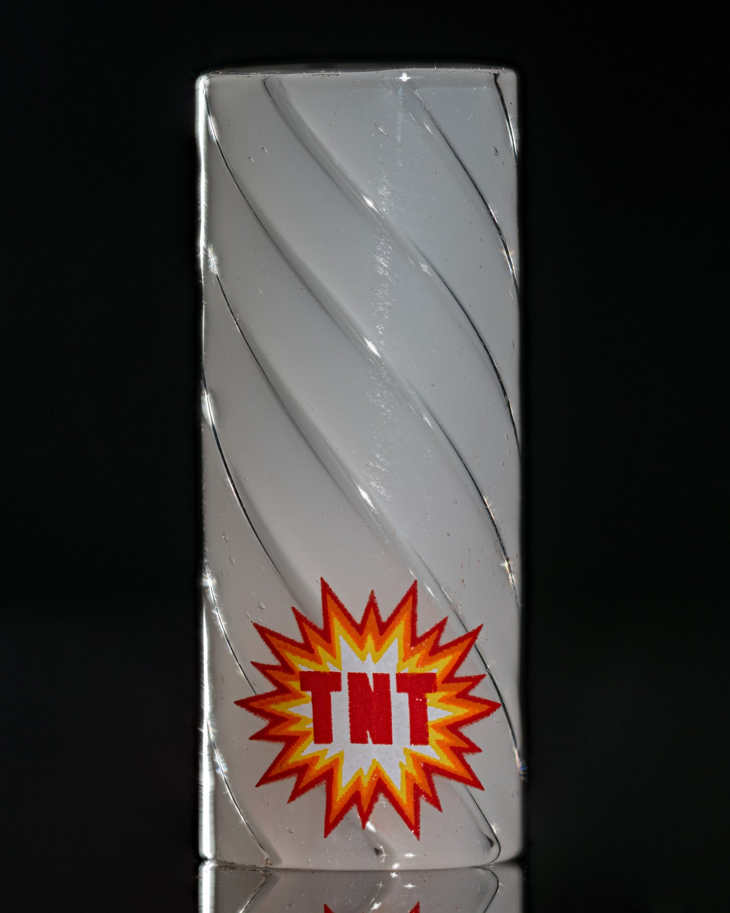 Snowflake glass doink tip